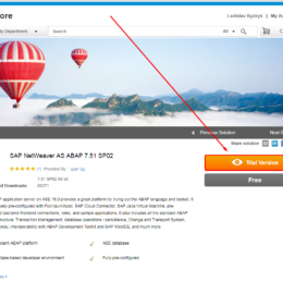 Download link to SAP NW 7.51 SP02 system