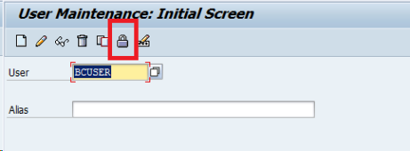 Transaction SU01