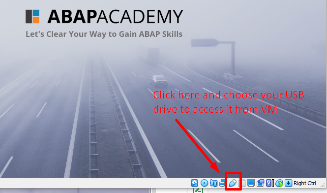 How to update ASE License - How to access USB drive in VM