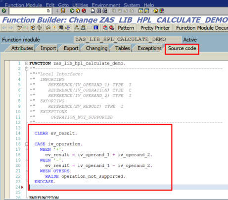 How To Create Function Module In ABAP