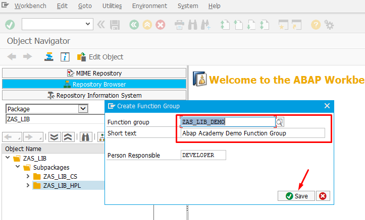 How to Create Function Group