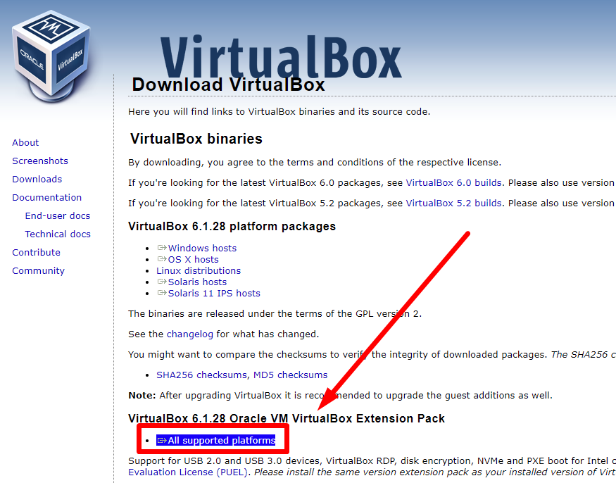 Virtualbox Extension is Enhancing Its Functionality to Create Virtual Machine Where We Install SAP