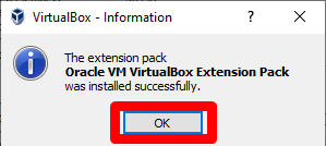 Virtualbox Extension Pack Installed Successfully - Must Have Software to Host & Install SAP System